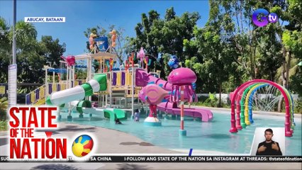 Mga makukulay na slides, tampok sa isang resort sa Bataan | SONA