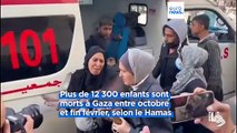 L'ONU alerte sur le nombre record d'enfants morts dans la bande de Gaza