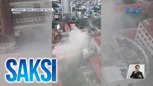 P1.4M halaga ng ari-arian, napinsala sa sunog sa PGH | Saksi