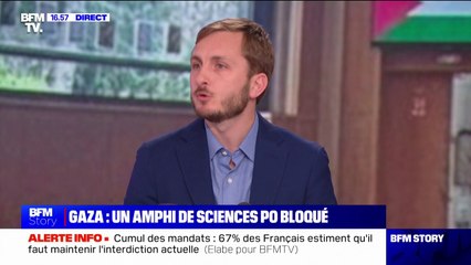 Mobilisation pro-palestinienne à Sciences-Po: "S'il y a eu des insultes antisémites, il faut qu'elles soient jugées et condamnées", affirme François Piquemal (LFI)