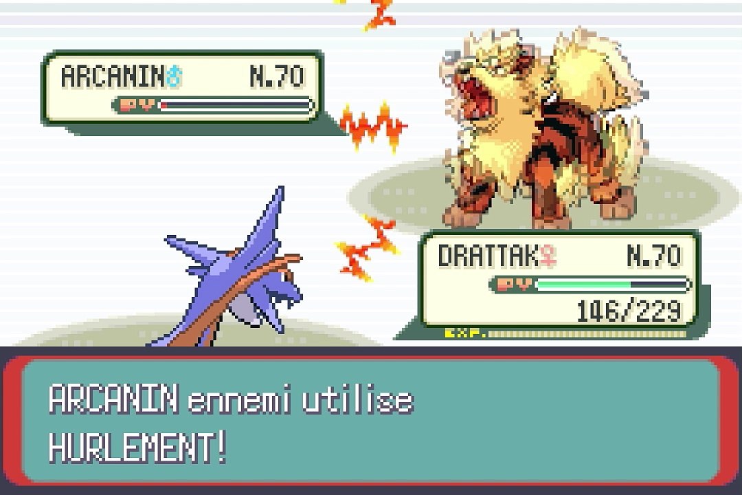 Pokémon Version Emeraude - Palace de Combat - Symbole Or