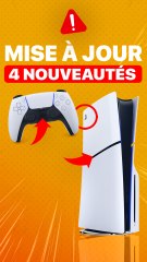 4 nouveautés mise à jour PS5