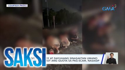 Mahigit 800 Pinoy at dayuhang sinasaktan umano kapag 'di naaabot ang quota sa pag-scam, nasagip | Saksi