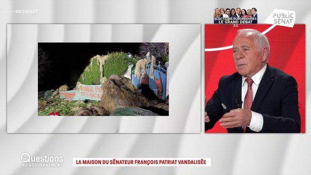 Domicile de F. Patriat dégradé: une attaque blessante, violente et délétère , dénonce le sénateur