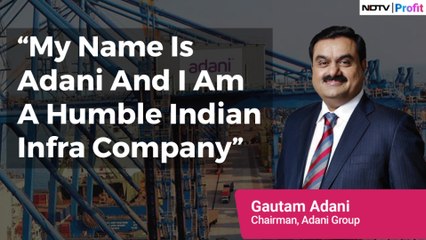 No More 'Chalta Hai' Attitude In Infra Space: Gautam Adani | NDTV Profit