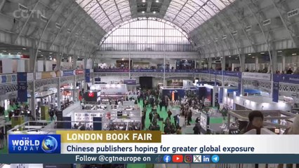 London book fair brings new hope for Chinese publishers