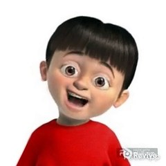 Boy in 3D singing; You're Beautiful by James Blunt (reusable animation for creative videos) 