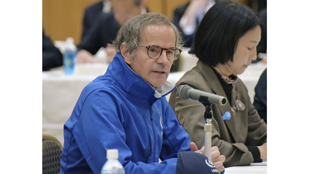 IAEA 사무총장,오염수 방류 후 첫 후쿠시마 설비 시찰 / YTN