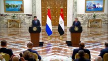 رئيس وزراء هولندا: مصر تؤدي دورا عظيما بشأن الأزمة في قطاع غزة