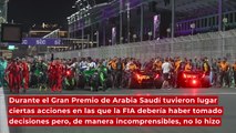 La infracción de Checo Pérez en el GP de Arabia Saudí