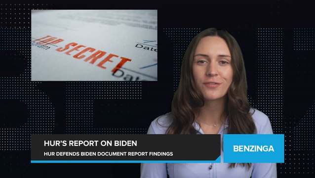Special Counsel Hur Defends Report on Biden's Handling of Classified Documents