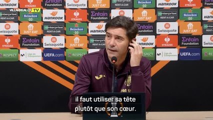 Villarreal - Marcelino : "La remontada a quelque chose d'épique qui pourrait nous troubler"