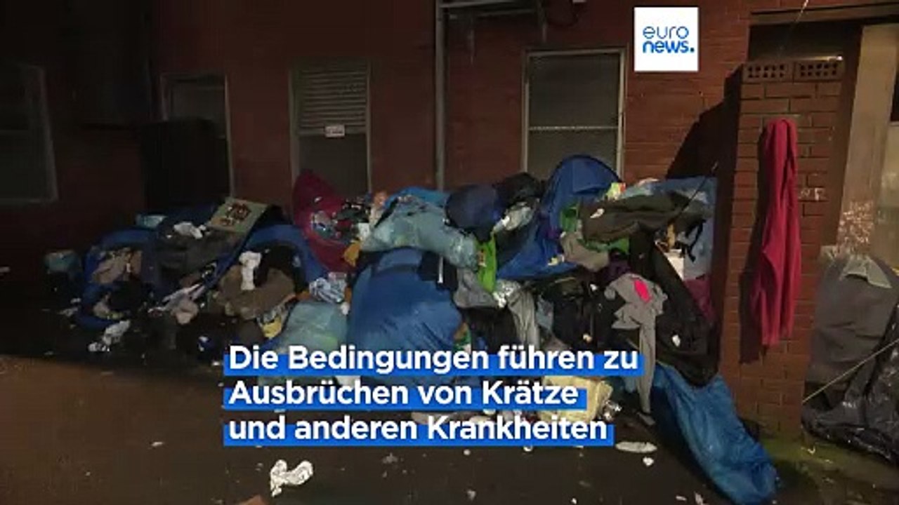 Krankheiten breiten sich aus: Asylsuchende in Irland leben unter dramatischen Umständen