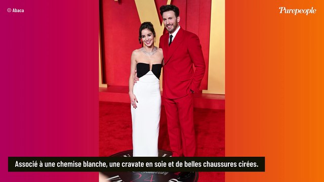 PHOTOS Chris Evans (L'affaire Jacob Barber, Captain America) : tout premier tapis rouge avec sa femme, une actrice portugaise