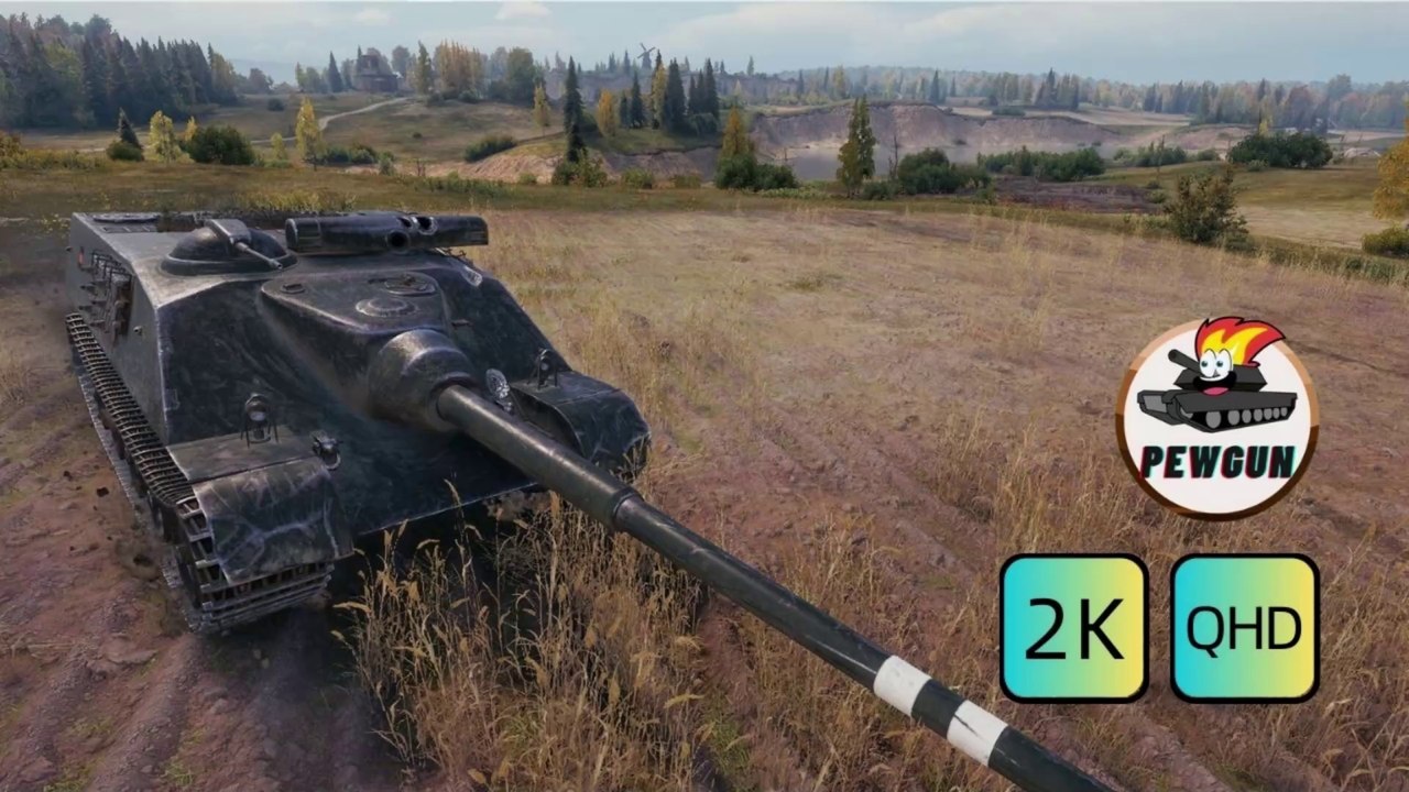 AMX 50 FOCH 狂暴火力展示！| 9 kills 11k dmg | world of tanks | @pewgun77