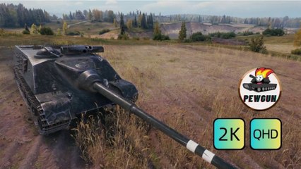 AMX 50 FOCH 狂暴火力展示！| 9 kills 11k dmg | world of tanks | @pewgun77