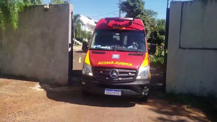 Lança de ferro atravessa corpo de homem que sofreu queda no Alto Alegre