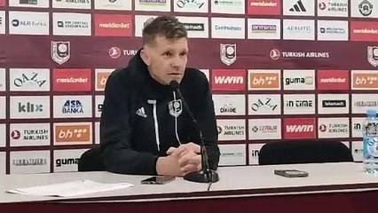 Rožman nakon utakmice