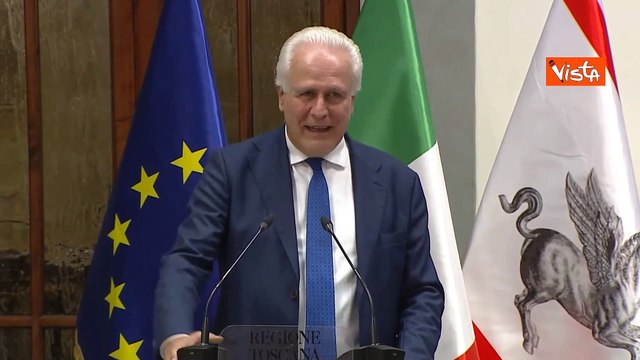 Giani: Firma accordo sviluppo e coesione ? nell'interesse dei cittadini toscani