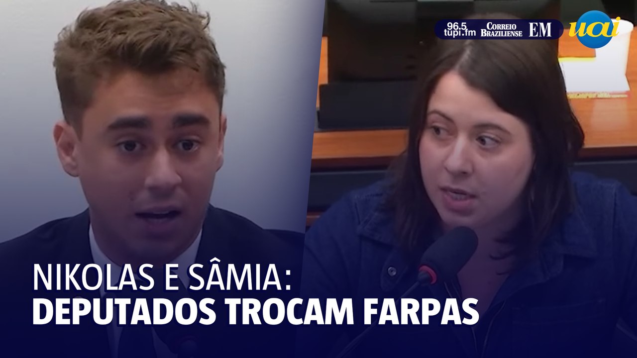Nikolas e Sâmia trocam farpas na Comissão de Educação