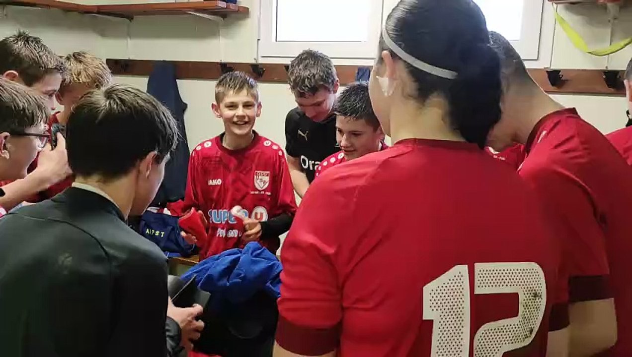 La joie des U15A
