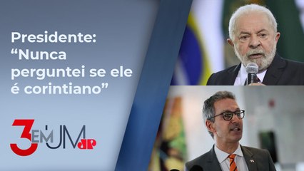 Lula afirma que não faz distinção com governador de MG, Romeu Zema