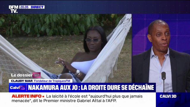 Aya Nakamura aux JO: Si elle a des millions de gens qui la suivent à travers le monde, c'est parce qu'elle correspond à ce qu'est le monde d'aujourd'hui , estime Claudy Siar (fondateur de Tropiques FM)