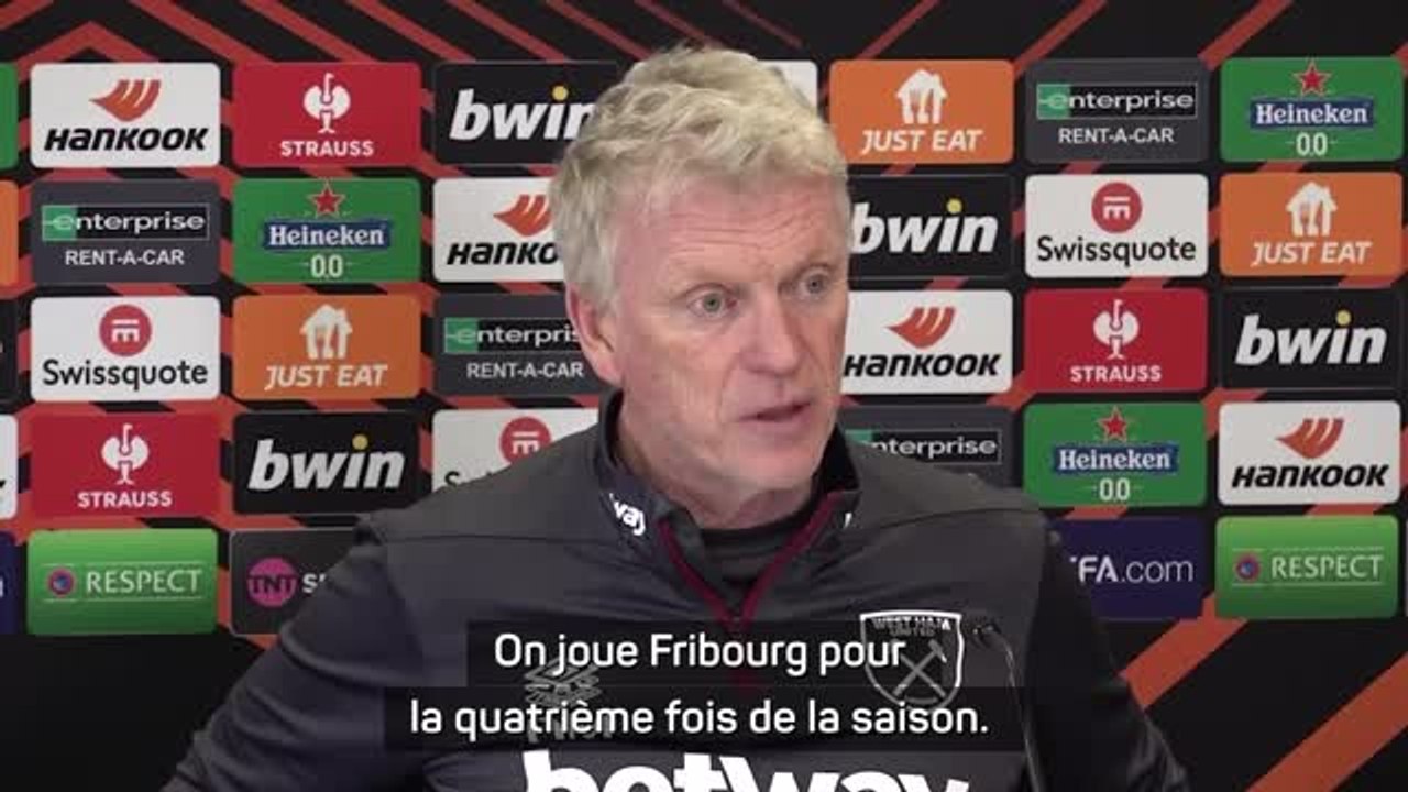 West Ham - Moyes : "D'une façon ou d'une autre, on doit passer"