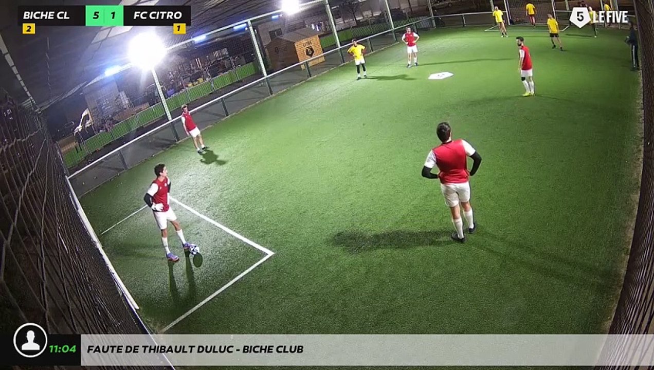 Faute de Thibault DULUC - BICHE CLUB