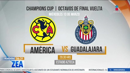 Descargar video: ¡DOBLE DOSIS DE CONCACAF! Revancha del Clásico Nacional: América vs Chivas | Imagen Deportes