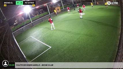 Faute de Robin Merlo - BICHE CLUB