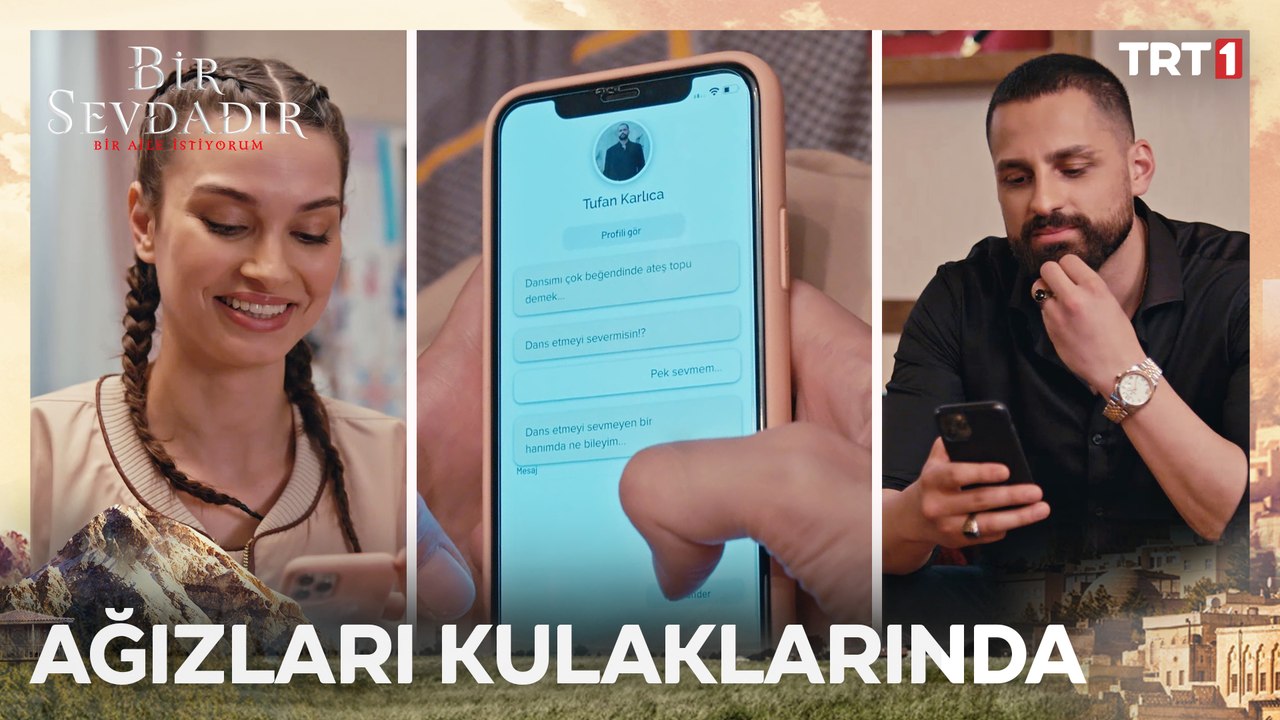 İlk mesajlaşma ❤️ - Bir Sevdadır 7. Bölüm