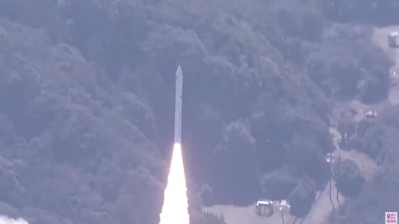 Así ha sido la explosión del cohete japonés: se ha hecho añicos en segundos