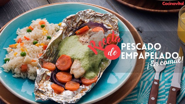 Filete de pescado empapelado en comal: Receta fácil