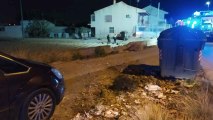 La Policía Local de Murcia investiga un siniestro vial con tres menores a bordo de un Mercedes