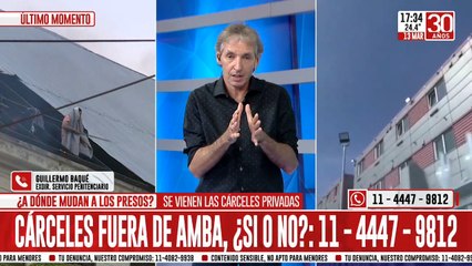 Se vienen las cárceles privadas: habla el ex director del servicio penitenciario