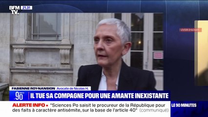 "Jusqu'à hier, il n'avait pas compris que cette relation était une arnaque", assure l'avocate de l'homme qui a tué sa compagne dans le Pas-de-Calais pour concrétiser une relation virtuelle