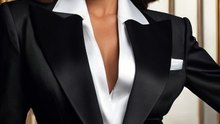 #Women's suit book, office lady fashion