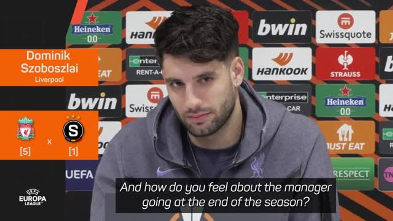 Klopp departure not on Szoboszlai's mind as the...