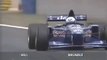 F1 – Martin Brundle (Ligier Mugen-Honda V10) lap in qualifying – France 1995