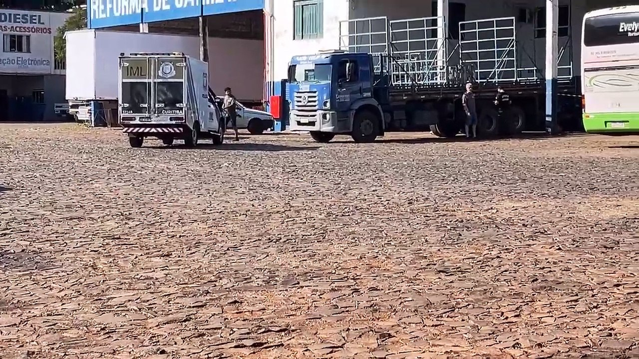 Trabalhador morre atropelado enquanto consertava caminhão