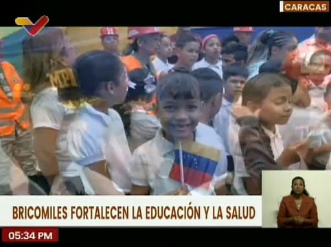 Bricomiles recuperan infraestructura de la U.E.D. Tamanaquito en la parroquia Sucre de Caracas