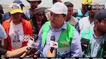 EL ALCALDE JHONNY FERNANDEZ VISITO LA ZONA AFECTADA POR LA RIADA