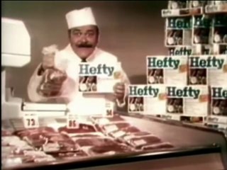 1977 Hefty Trash Bags commercial with Jonathan Winters