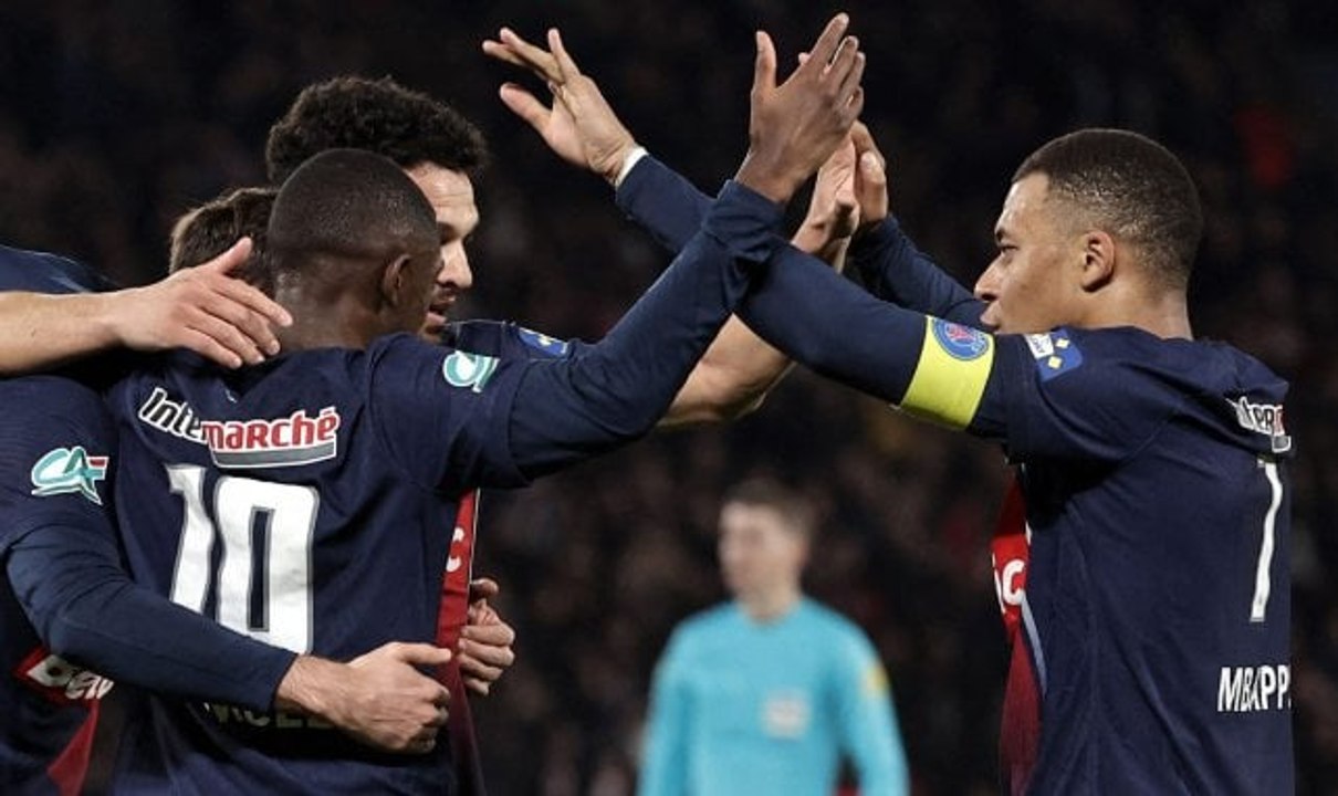Le PSG remporte la victoire contre Nice et se qualifie pour les demi-finales de la Coupe de France.