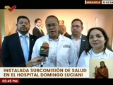 Miranda | Autoridades Nacionales instalan Subcomisión de Salud en el Hospital Dr. Domingo Luciani