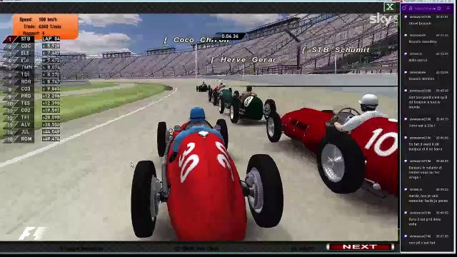 F1Legacy S1 - 1951 - Indy 500 - 6/10 - qualifs & courses - rFactor IA league