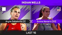 Sabalenka shocked in Indian Wells as Navarro claims big win