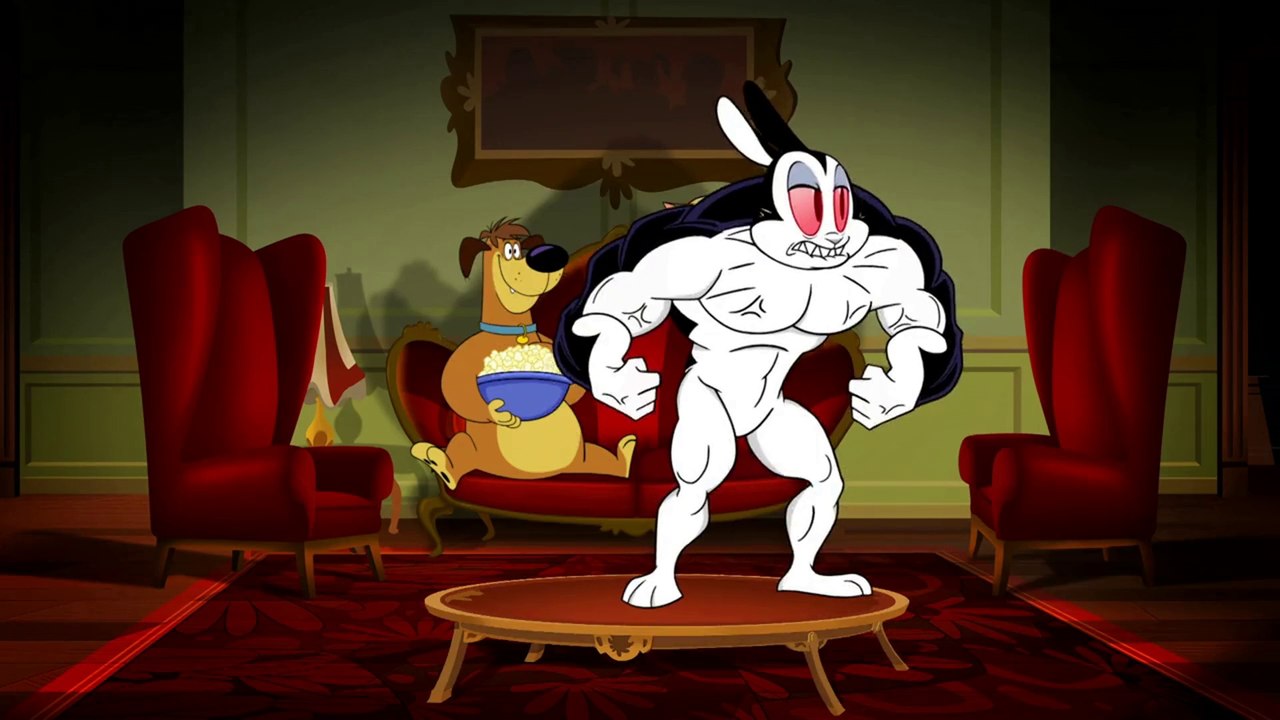 Muscle Cartoon Clip - Bunnicula