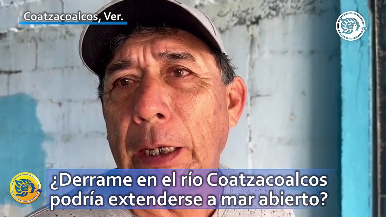 ¿Derrame en el río Coatzacoalcos podría extenderse a mar abierto?, pescadores aclaran